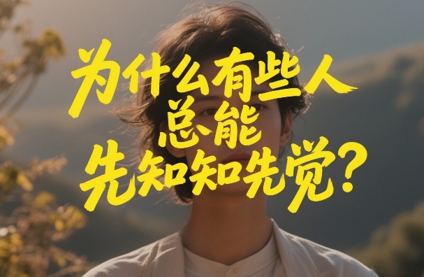 付费文章：为什么有些人总能先知先觉？-知创网