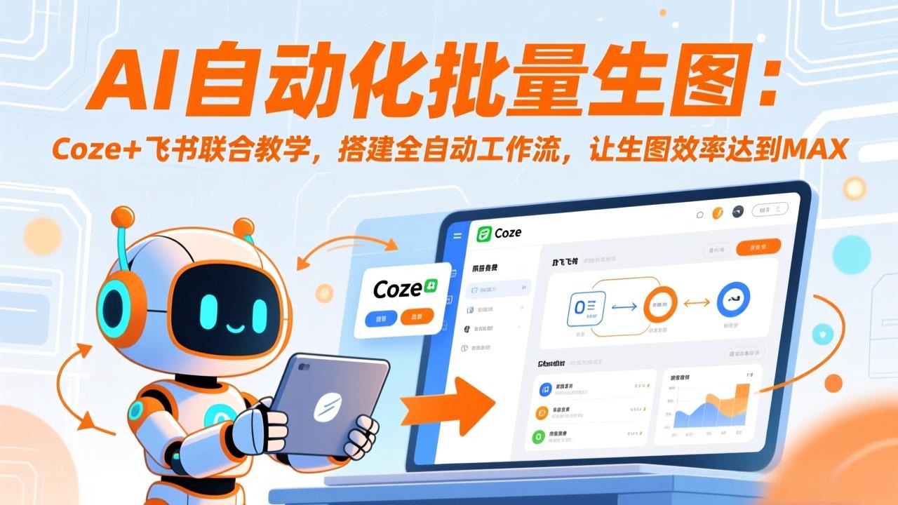 （17575期）AI自动化批量生图：Coze+飞书联合教学，搭建全自动工作流，让生图效率达到MAX-知创网