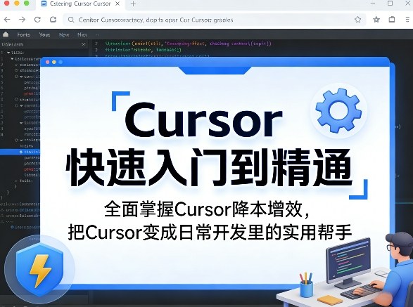 Cursor快速入门到精通，全面掌握Cursor降本增效，把Cursor变成日常开发里的实用帮手-知创网