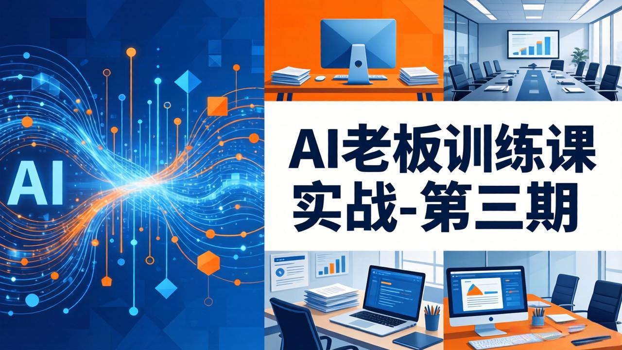 （18025期） AI老板训练课实战-第三期：AI+内容应用落地教学，从0到1打通AI变现完整路径-知创网