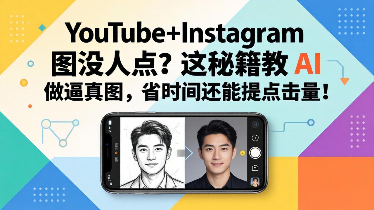 (17911期)YouTube+Instagram 图没人点?这秘籍教 AI 做逼真图,省时间还能提点击量-知创网
