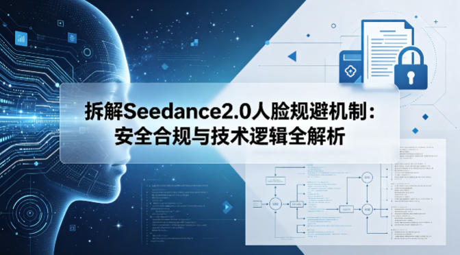 拆解Seedance2.0人脸规避机制：安全合规与技术逻辑全解析-知创网