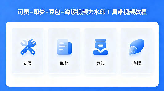 可灵–即梦–豆包–海螺视频去水印工具带视频教程-知创网