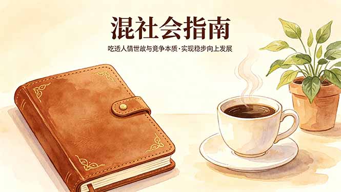 （18282期）付费文章：混社会指南，吃透人情世故与竞争本质，实现稳步向上发展-知创网