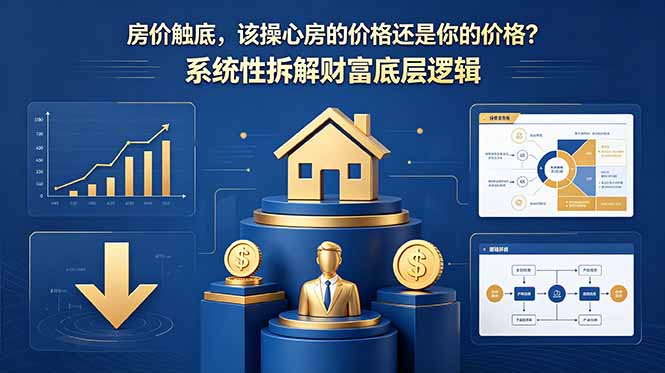 （18602期）付费文章：房价触底，该操心房的价格还是你的价格？系统性拆解财富底层逻辑-知创网