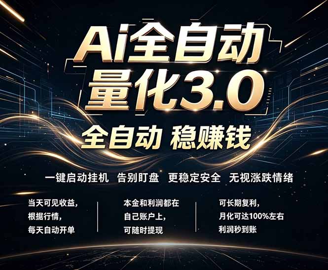 （18445期）EA黄金量化，全天无人值守，24小时不停干，小白轻松操作，日入1000+-知创网