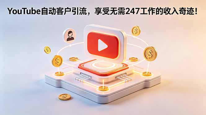 （18658期）YouTube 自动客户引流，享受无需 247 工作的收入奇迹！【原创双语字幕】-知创网