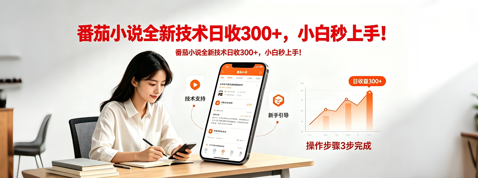 （18392期）番茄小说全新技术全新玩法！无脑日收300+-知创网