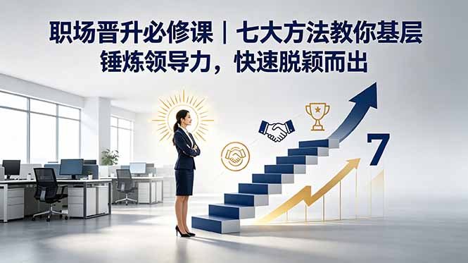 （18629期）付费文章：职场晋升必修课｜七大方法教你基层锤炼领导力，快速脱颖而出-知创网