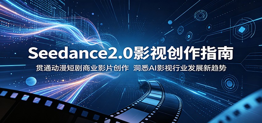 Seedance2.0影视创作指南：贯通动漫短剧商业影片创作，洞悉AI影视行业发展新趋势-知创网