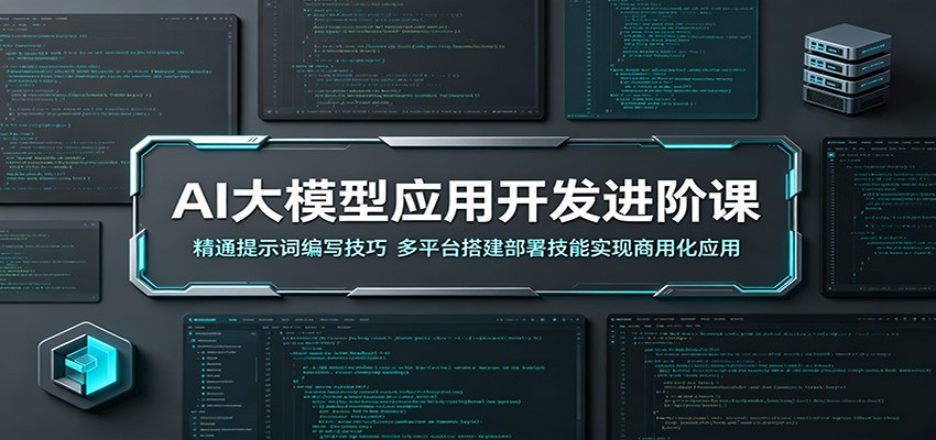 AI大模型应用开发进阶课：精通提示词编写技巧，多平台搭建部署技能实现商用化应用-知创网