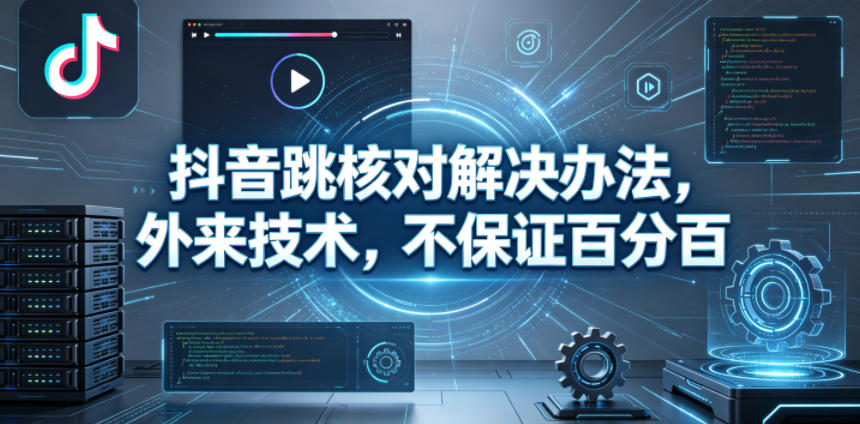 抖音跳核对解决办法,外来技术,不保证百分百-知创网