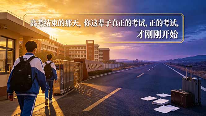 (18968期)付费文章:高考结束的那天,你这辈子真正的考试,才刚刚开始-知创网