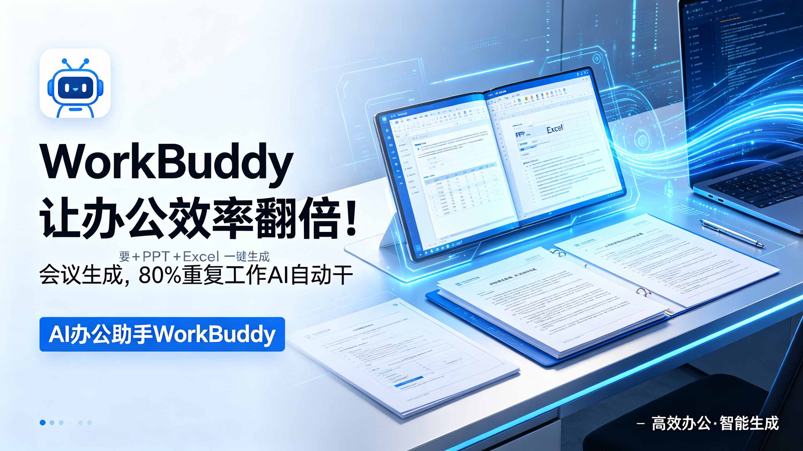 （18859期）WorkBuddy让办公效率翻倍！会议纪要+PPT+Excel一键生成，80%重复工作AI自动干-知创网