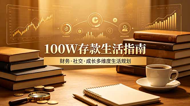 （19121期）付费文章：100W存款生活指南，如何从财务、社交、成长等维度规划自己的生活-知创网