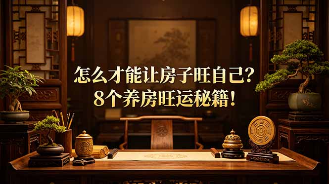 (19023期)付费文章:怎么才能让房子旺自己?8个养房旺运秘籍!-知创网