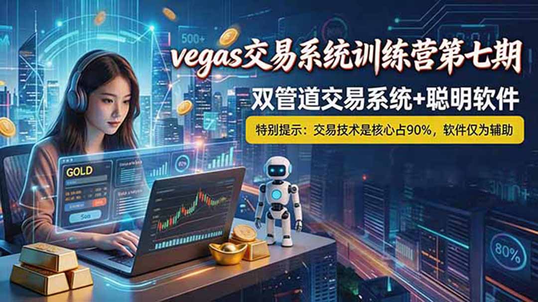 （18770期）【海外美金AI搬砖】Vegas交易技术+聪明软件， 黄金期货日赚50-1000U， 长期稳定，小白轻松上手-知创网