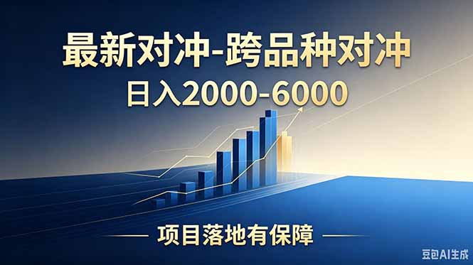 （18843期）跨品种对冲震撼首发！日收益2000-6000+，项目绿色长久，安全稳健，合规靠谱，可批量放大-知创网