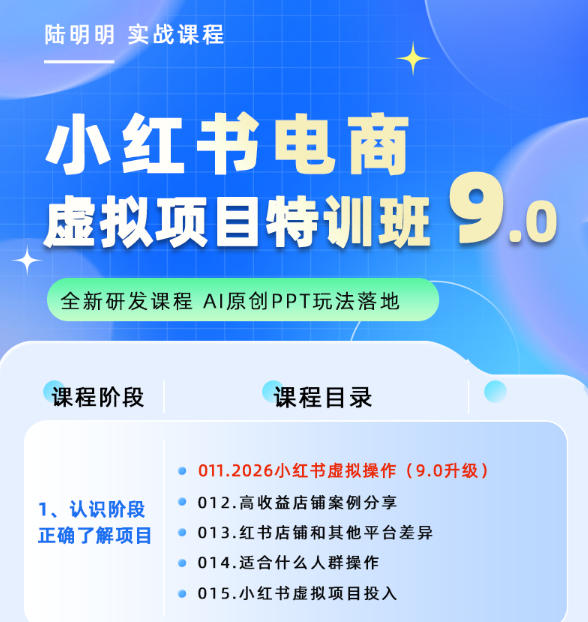 图片[3]-小红书虚拟项目特训班9.0，AI原创PPT技术全跑通，单店纯利润几个W-知创网