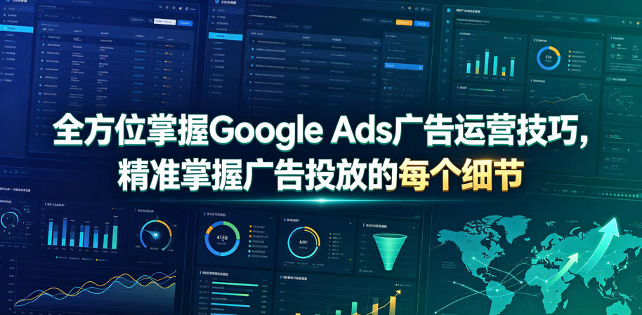 全方位掌握Google Ads广告运营技巧，精准掌握广告投放的每个细节【原创双语字幕】-知创网