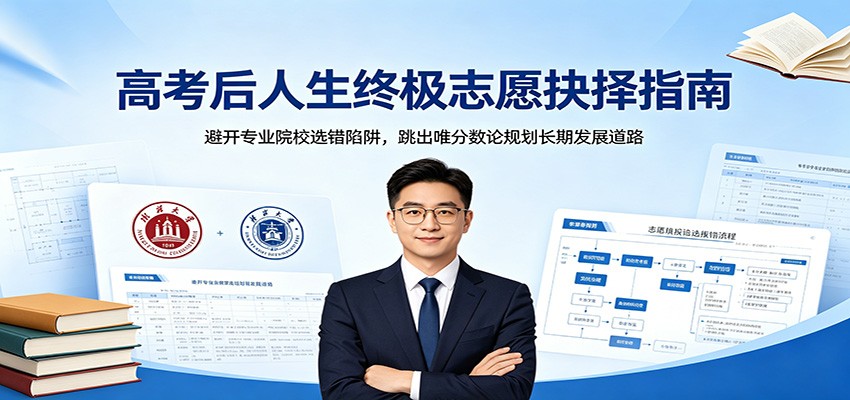 高考后人生终极志愿抉择指南：避开专业院校选错陷阱，跳出唯分数论规划长期发展道路-知创网