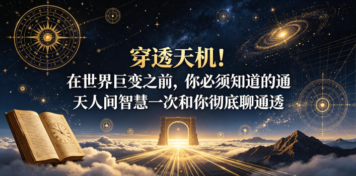 付费文章：穿透天机！在世界巨变之前，你必须知道的通天人间智慧一次和你彻底聊通透-知创网