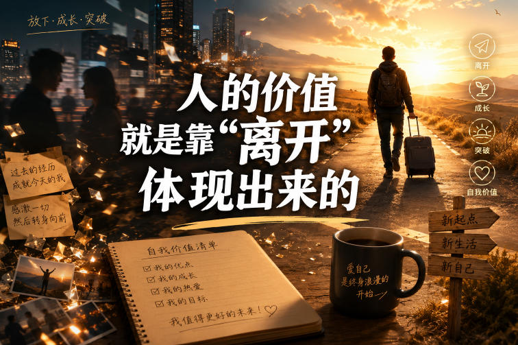 付费文章：人的价值就是靠“离开”体现出来的-知创网