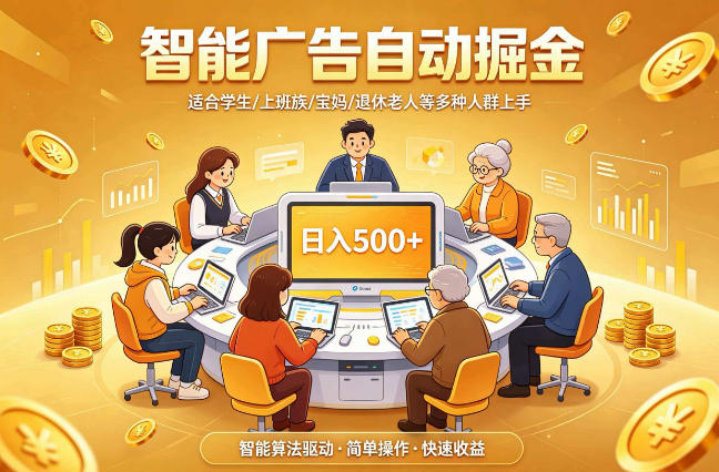 2026年最好做的项目：自动掘金项目，小白轻易上手，单日轻松收入500+【揭秘】-知创网