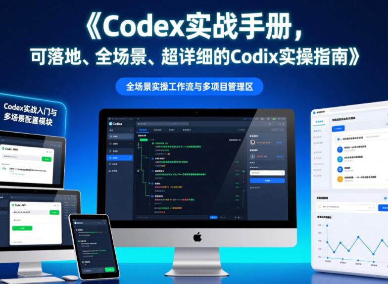 Codex实战手册，可落地、全场景、超详细的Codex实操指南-知创网