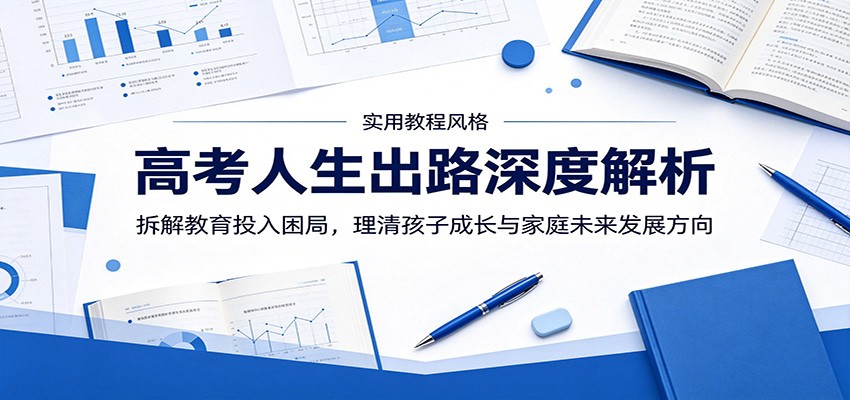 高考人生出路深度解析:拆解教育投入困局,理清孩子成长与家庭未来发展方向-知创网