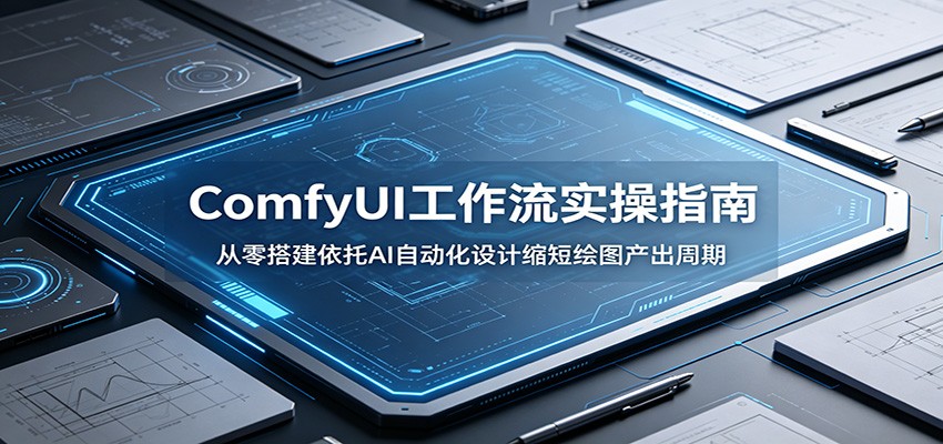 ComfyUI 工作流实操指南：从零搭建依托AI自动化设计缩短绘图产出周期-知创网