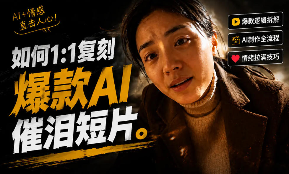 豆包+Gemini生成真人AI短剧-拆解复刻百万爆款第一人称短片,一站式讲透爆款复刻全流程-知创网