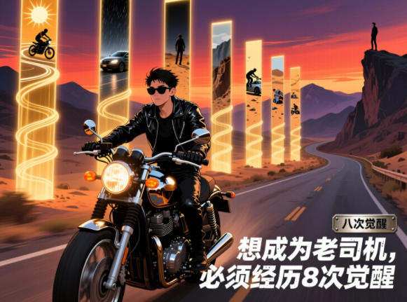付费文章:想成为老司机,必须经历8次觉醒-知创网