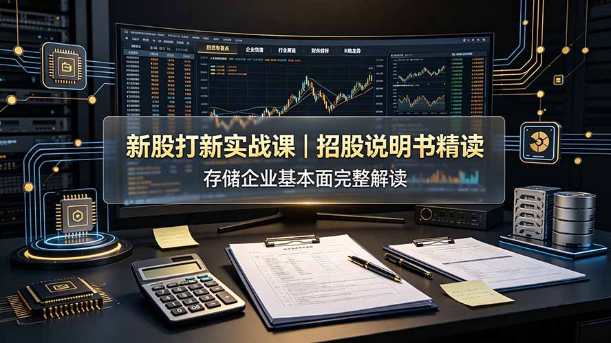 （19255期）付费文章：新股打新实战课｜招股说明书精读，存储企业基本面完整解读-知创网