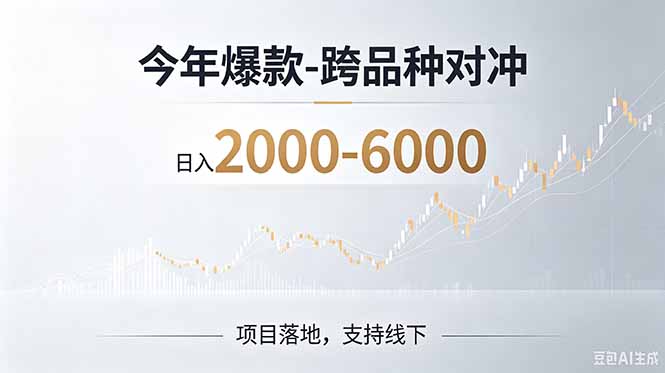(19150期)2026创业新风口—跨品种对冲震撼首发!日收益2000-6000+,项目绿色长久,安全稳健-知创网