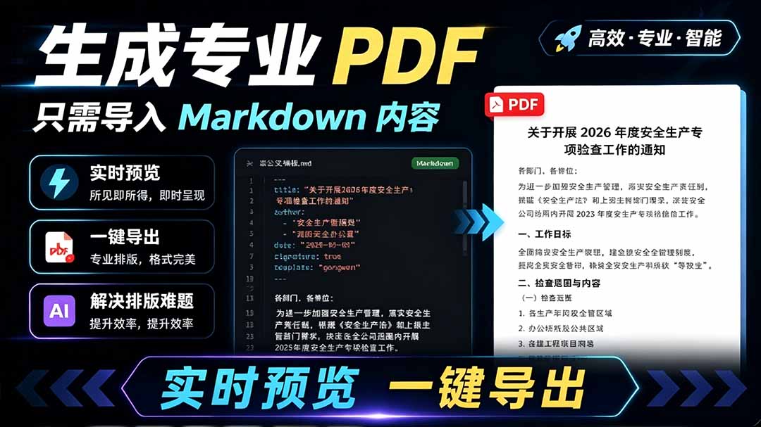 （19224期）只需导入 Markdown 内容，实时预览一键导出专业 PDF！轻松解决AI生成内容排版问题 Presto-知创网