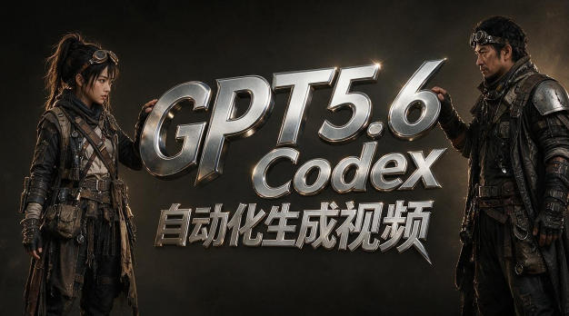 GPT5.6+Codex自动化生成视频全流程实战,从提示词设计、角色设定、封面海报,到视频生成思路与自动化工作流-知创网