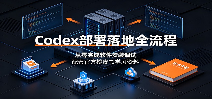 Codex部署落地全流程:从零完成软件安装调试,配套官方橙皮书学习资料-知创网