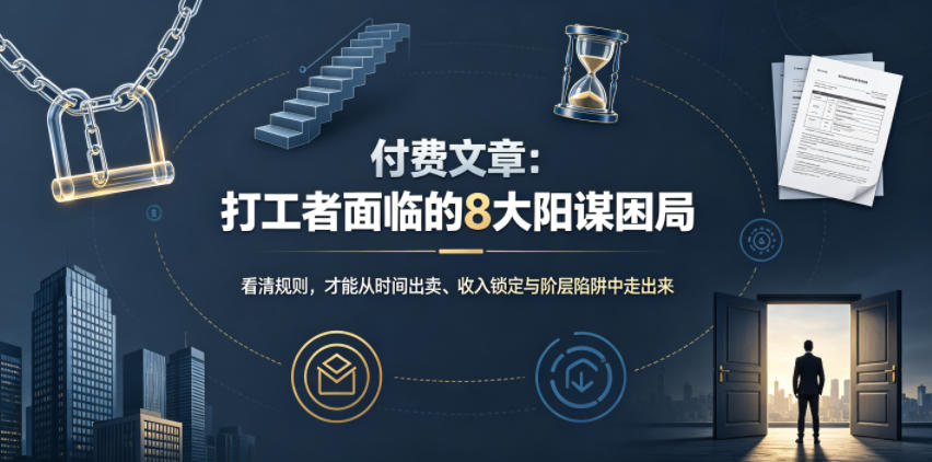 付费文章:打工者面临的8大阳谋困局-知创网