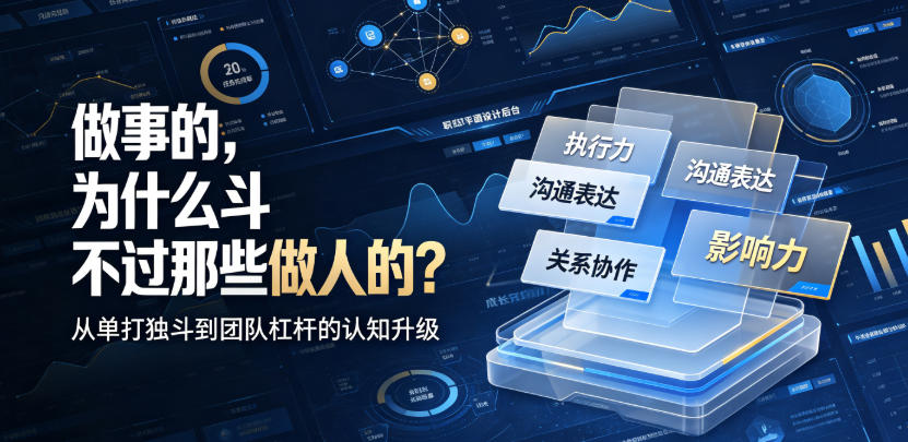 付费文章：做事的，为什么斗不过那些做人的？-知创网