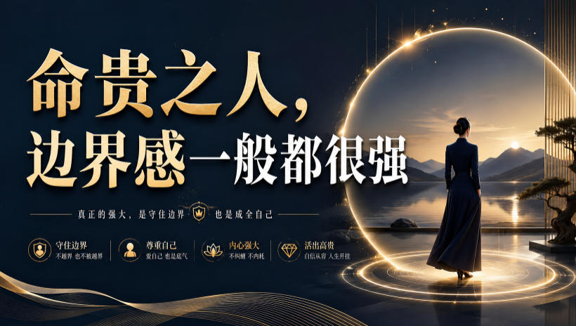 付费文章：命贵之人，边界感一般都很强-知创网