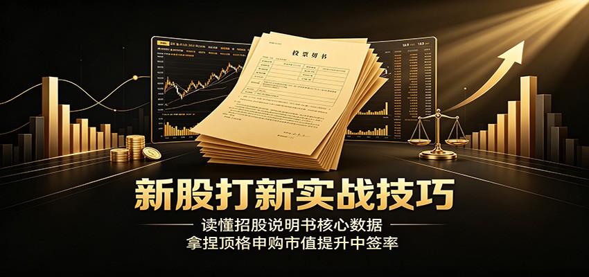 新股打新实战技巧：读懂招股说明书核心数据，拿捏顶格申购市值提升中签率-知创网