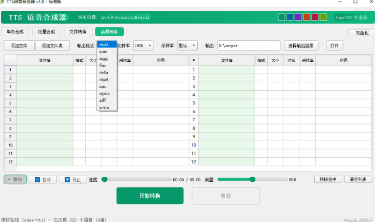 图片[2]-最新TTS配音，支持批量，支持文件格式转换，功能超多-知创网