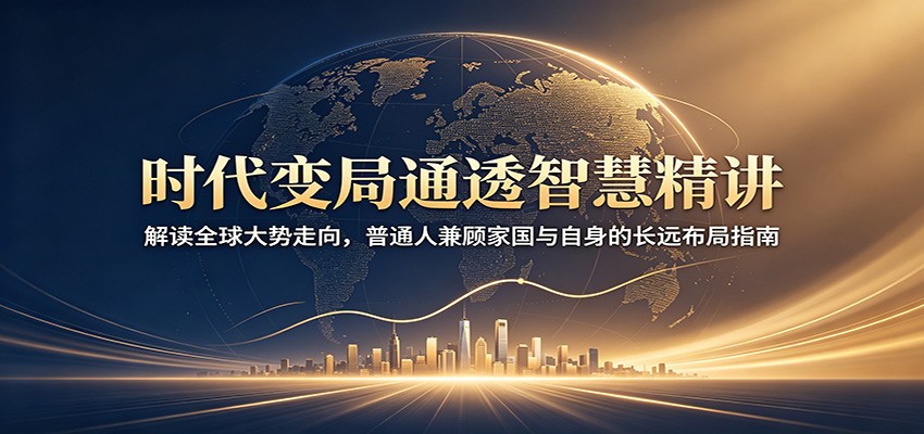 时代变局通透智慧精讲:解读全球大势走向,普通人兼顾家国与自身的长远布局指南-知创网