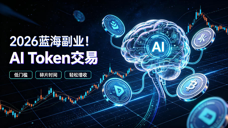 2026全新风口副业|AI智能Token交易,空闲时间轻松 賺 收益,无需全天盯盘【揭秘】-知创网