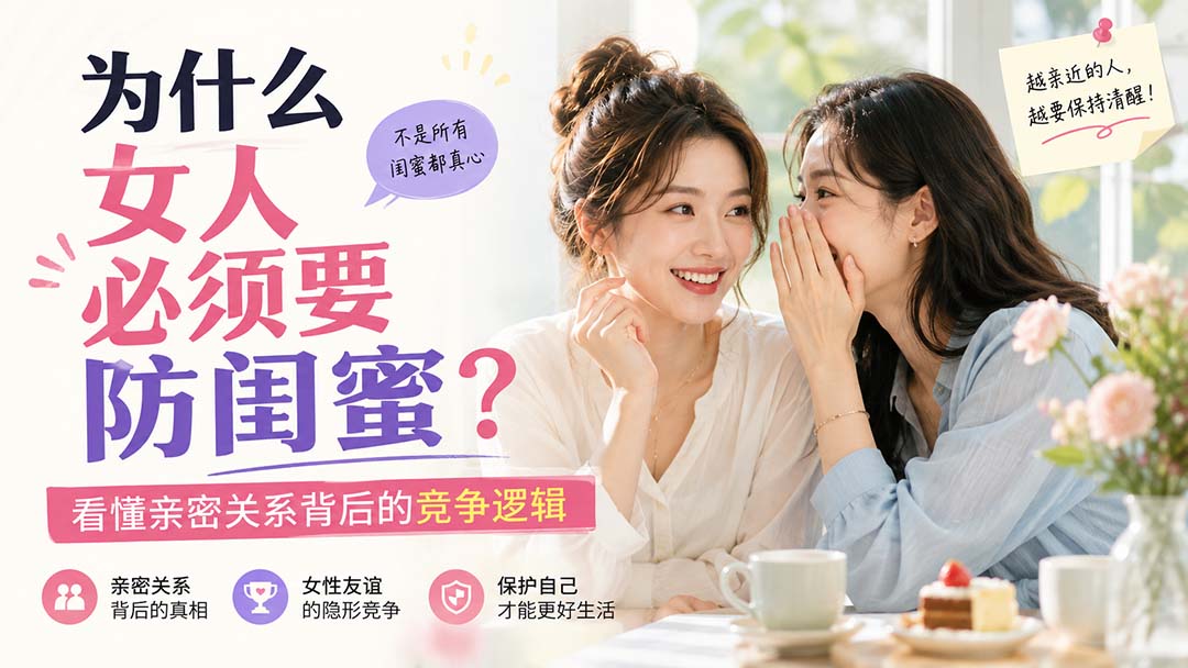 (20114期)付费文章:为什么女人必须要防闺蜜?看懂亲密关系背后的竞争逻辑-知创网