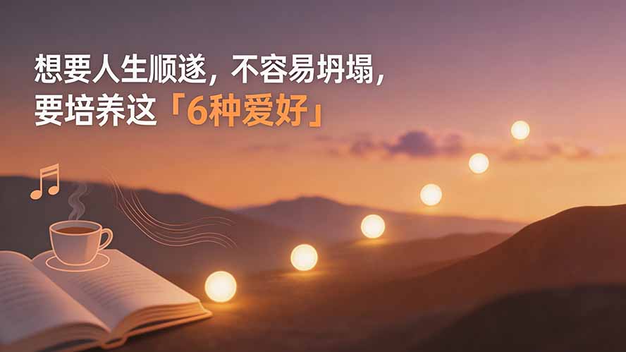 (19638期)付费文章:想要人生顺遂,不容易坍塌,要培养这6种爱好-知创网