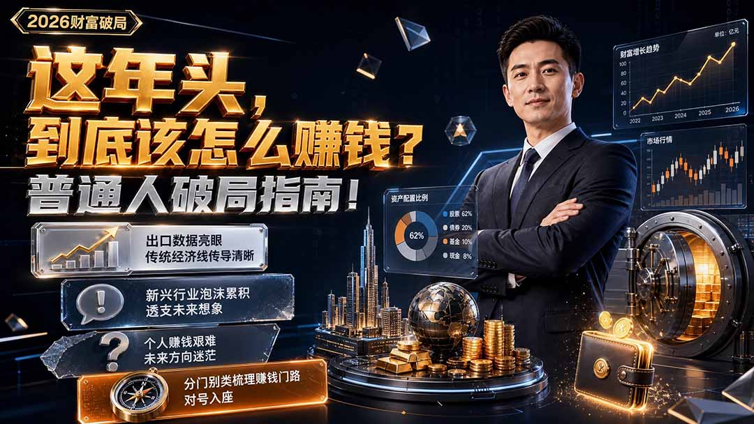 （19660期）付费文章：这年头，到底该怎么赚钱？普通人破局指南！-知创网