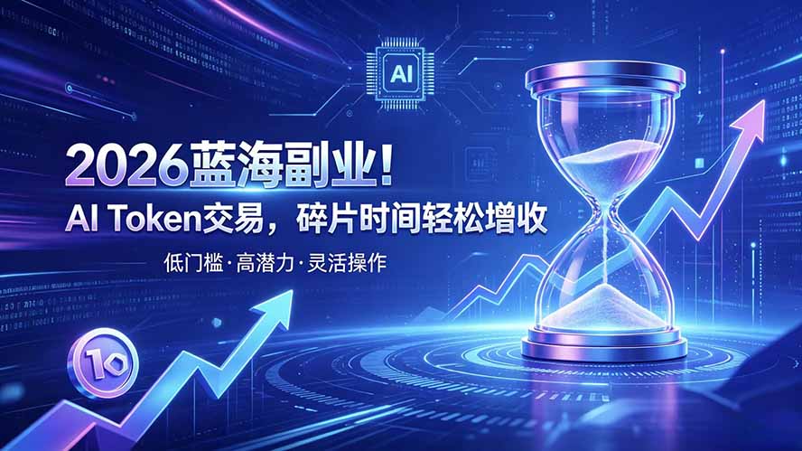(19997期)AI Token算力赛道!普通人可入局的数字副业-知创网