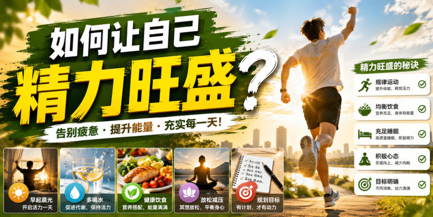 付费文章：如何让自己精力旺盛？-知创网